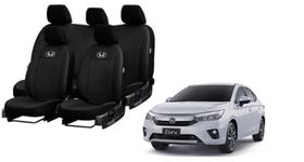 Kit Jogo Capa de Couro Para City 19-24 Anti-Rasgo, Sujeira e Líquidos