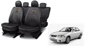 Kit Jogo Capa de Couro Sentra 86-00 Evita Rasgo, Sujeira e Líquidos no Carro