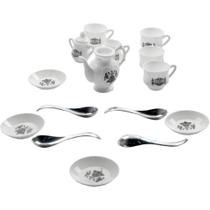 Kit Jogo Chá Chazinho Cozinha Infantil 15 Pçs Plástico.