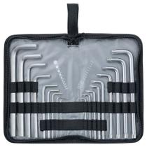 Kit Jogo Chave Allen 1,5 a 10 mm e Torx T10 a T50 18 Peças 2 Jogos - 123159 - MTX Kit Jogo Chave Allen 1,5 a 10 mm e Torx T10 a T50 18 Peças 2 Jogos - 123159 - MTX