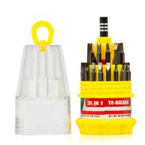 Kit Jogo Chave De Precisão 31 em 1 P/ Manutenção E Pequenos Reparos - Universal nt