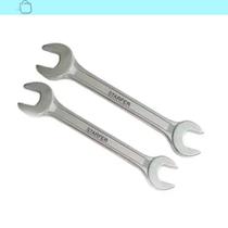 Kit Jogo Chave Fixa Boca Starfer 18Mm 22Mm 2 Peças Aço Kit Jogo Chave Fixa Boca Starfer 18Mm 22Mm 2 Peças Aço
