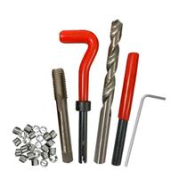 Kit Jogo Chave Helicoil Reparo de Rosca Postiça Métrica