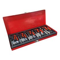 Kit Jogo Chave Helicoil Reparo Rosca Postiça M5-M12 131 Pçs