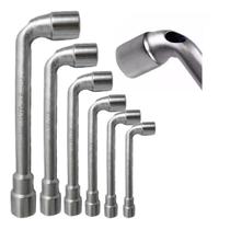 Kit Jogo Chave L Com Furo 06 Chaves (8,10,11,12,13,14) - Fertak