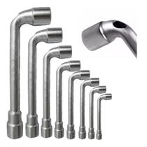 Kit Jogo Chave L Com Furo 08 Chaves (8,9,10,11,12,13,14,15) - Fertak