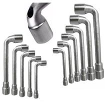 Kit Jogo Chave L Com Furo 12 Chaves (8,9,10,11,12,13,14,15,16,17,19, 20) - Fertak