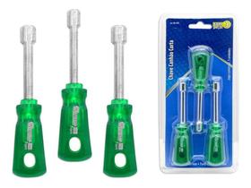 Kit Jogo Chaves Canhão 3 Peças Aço 6-7-8mm - Western