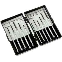 Kit Jogo Chaves De Precisão Relojoeiro/eletrônica 11 Peças