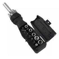 Kit Jogo Chaves Intercámbiaveis Soquete Bits Fenda Philips Torx Boca Rosca Hexagonal - Startools