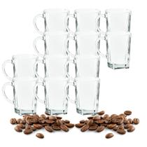 Kit jogo com 12 canecas chopp city 473 ml vidro transparente