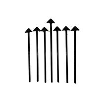 Kit jogo com 7 ponteiras de ferro Kit jogo com 7 ponteiras de ferro