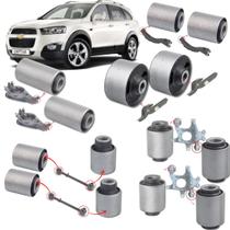 Kit jogo completo 14 buchas suspensão traseira captiva 2008 2009 2010 2011 2012 2013 2014 2015 2016 2017