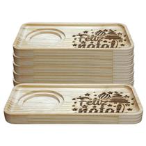 kit Jogo conjunto 10 Pires Ret. p/ servir -Feliz Natal -Pinus