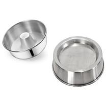 Kit Jogo Conjunto De 1 Forma De Bolo Pudim N. 20 + 1 Forma Ballerine Redonda N. 20 Alumínio IF 35 Kit Jogo Conjunto De 1 Forma De Bolo Pudim N. 20 + 1 Forma Ballerine Redonda N. 20 Alumínio IF 35