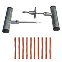 Kit Jogo Conserto E Reparo De Pneus de Motos e Carros Passeio Viluz C/10 Macarrão Remendos 3mm Idea Kit Jogo Conserto E Reparo De Pneus de Motos e Carros Passeio Viluz C/10 Macarrão Remendos 3mm Idea