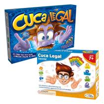 Kit Jogo Cuca Legal 600 perguntas + Escolar Pais e Filhos Kit Jogo Cuca Legal 600 perguntas + Escolar Pais e Filhos