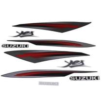 Kit Jogo De Adesivos Suzuki Yes 125 Preta 2009 A 2010