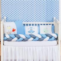 Kit Jogo De Berço Fundo Do Mar Menina Menino 6 Peças Preço Baixo