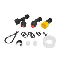 Kit Jogo De Bicos E Ducha Para Pulverizador Costal Agrícola