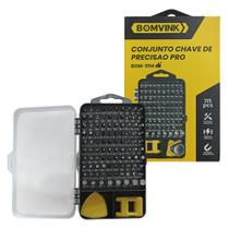 Kit Jogo de Bits 115 Peças Fenda/Philips/Triângulo/Torx/Allen BOM-3114 2 Jogos - BOMVINK Kit Jogo de Bits 115 Peças Fenda/Philips/Triângulo/Torx/Allen BOM-3114 2 Jogos - BOMVINK