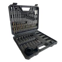 Kit Jogo De Bits E Brocas 110 Peças