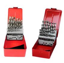 Kit Jogo De Brocas Aço Rápido De 1mm A 13mm 25 Peças Dormer A29025BR