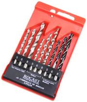 Kit jogo de brocas combinado HSS-Madeira-Widea com 9 peças