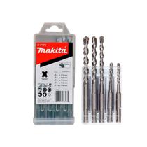 Kit Jogo de Brocas de Martelete Sds Plus Para Concreto Com 5 Brocas D-61678 Makita