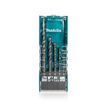 Kit Jogo de Brocas Long Life Para Concreto Com 5 Brocas E-11536 Makita
