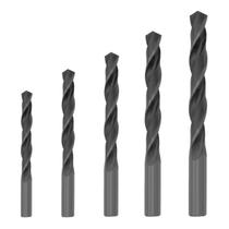 Kit Jogo De Brocas Para Metal 5 Peças 4 A 10mm Com Estojo