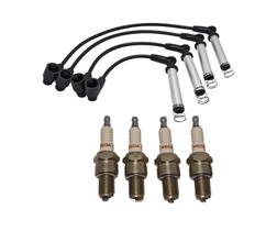 Kit jogo de cabos e velas prisma 1.0 2006 2007 2008 2009 2010 2011 2012