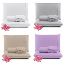 Kit Jogo de Cama Lençol King Pratik 3 Peças com 4 Un. Cores 1 - 100% Poliéster