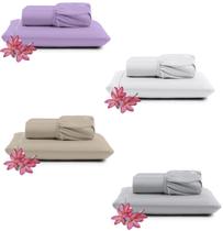 Kit Jogo de Cama Lençol Solteiro Pratik 2 Peças com 4 Un. Cores 2 - 100% Poliéster Kit Jogo de Cama Lençol Solteiro Pratik 2 Peças com 4 Un. Cores 2 - 100% Poliéster