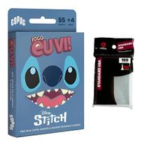 Kit Jogo De Cartas Eu Vi Stitch 100 Sleeve Usa Proteção Disney Aponte A Imagem Primeiro E Ganhe Copag Kit Jogo De Cartas Eu Vi Stitch 100 Sleeve Usa Proteção Disney Aponte A Imagem Primeiro E Ganhe Copag