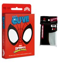 kit Jogo De Cartas Spidey E Amigos Disney Eu Vi 100 Sleeve Usa Proteção Infantil Novo Original kit Jogo De Cartas Spidey E Amigos Disney Eu Vi 100 Sleeve Usa Proteção Infantil Novo Original