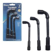 Kit Jogo De Chave Biela l Com Furo 3pçs Western Kit Jogo De Chave Biela l Com Furo 3pçs Western