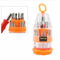 Kit Jogo De Chave De Fenda / Alen / Torx / Philips 31 Peças