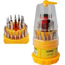 Kit Jogo De Chave Fenda Philips 31 em 1 Torx LE-938 - Lelong