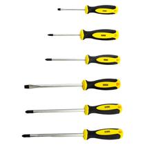 Kit Jogo De Chave Fenda Philips 6 Peças Imantada Ferramentas Kit Jogo De Chave Fenda Philips 6 Peças Imantada Ferramentas