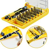 Kit Jogo de Chave Manutenção Celular Notebook Ssd Pc Profissional 45 Peças