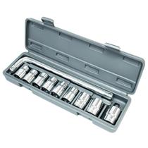 Kit Jogo De Chave Soquete Sextevado Em L Profissional Aço 10 Peças