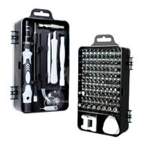 Kit Jogo de Chaves 115 em 1 Ferramenta de Reparo Manutenção Profissional