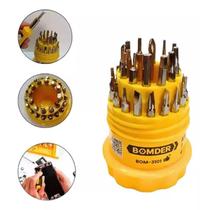 Kit Jogo De Chaves Bomder 31 Cabeças Precisão Fenda Torx Philips Conserto Celular Tablet Notebook Kit Jogo De Chaves Bomder 31 Cabeças Precisão Fenda Torx Philips Conserto Celular Tablet Notebook