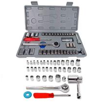 Kit Jogo de Chaves Catraca Reversível com Soquetes 40 Peças Western W40 Kit Jogo de Chaves Catraca Reversível com Soquetes 40 Peças Western W40