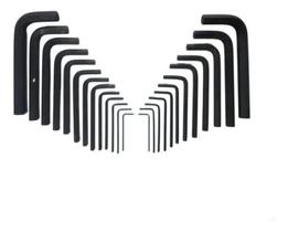 Kit Jogo De Chaves Tipo Allen Em Polegada E Mm 25 Peças Kit Jogo De Chaves Tipo Allen Em Polegada E Mm 25 Peças