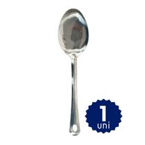 Kit Jogo de Colher Servir 25,4cm Inox Qualidade Premium Tamanho Ideal para Restaurante Cozinha Buffet Kit Jogo de Colher Servir 25,4cm Inox Qualidade Premium Tamanho Ideal para Restaurante Cozinha Buffet