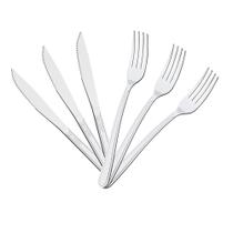 KIT - Jogo de Faca e Garfo Buzios 12 Peças em Aço Inox IBAG - Tramontina KIT - Jogo de Faca e Garfo Buzios 12 Peças em Aço Inox IBAG - Tramontina