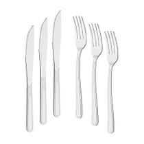 KIT - Jogo de Faca e Garfo Buzios 120 Peças em Aço Inox IBAG - Tramontina KIT - Jogo de Faca e Garfo Buzios 120 Peças em Aço Inox IBAG - Tramontina