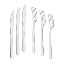 KIT - Jogo de Faca e Garfo Buzios 72 Peças em Aço Inox IBAG - Tramontina KIT - Jogo de Faca e Garfo Buzios 72 Peças em Aço Inox IBAG - Tramontina